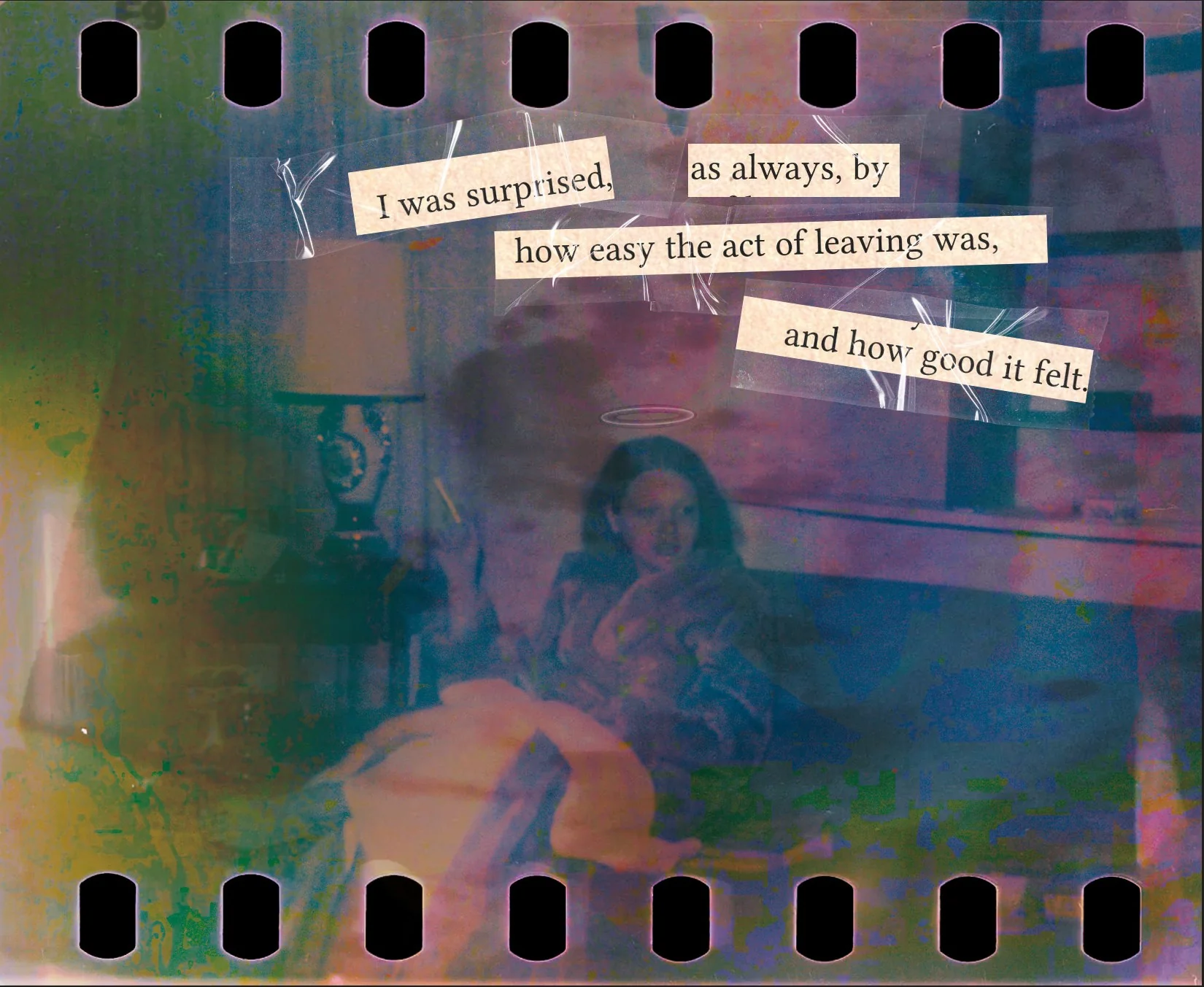 Surprise (2024) — found photography and collage by TheArtist